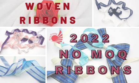 Woven Ribbon No MOQ - In-stock  Woven Ribbons No MOQ